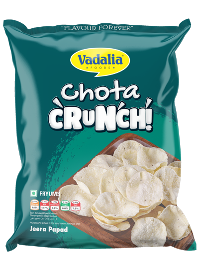 Chhota Crunch (Jeera Papad) | Vadalia Foods