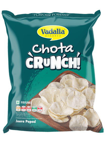 Chhota Crunch (Jeera Papad) | Vadalia Foods