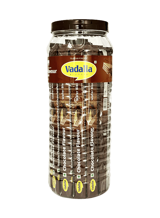 Chocolate Wafer Biscuit Jar | Vadalia Foods