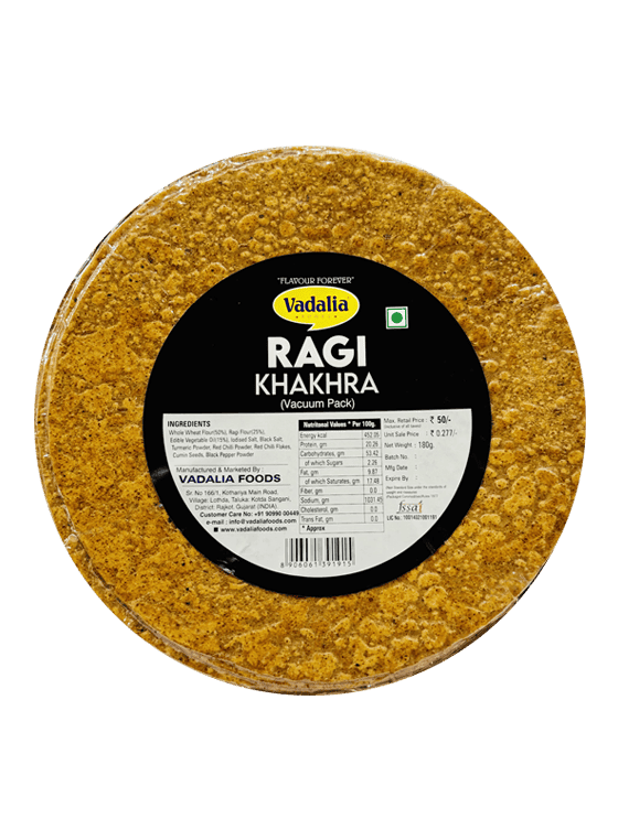 Ragi Khakhra | Vadalia Foods
