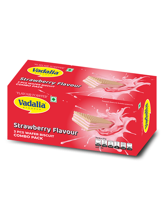 Strawberry Wafer Biscuit